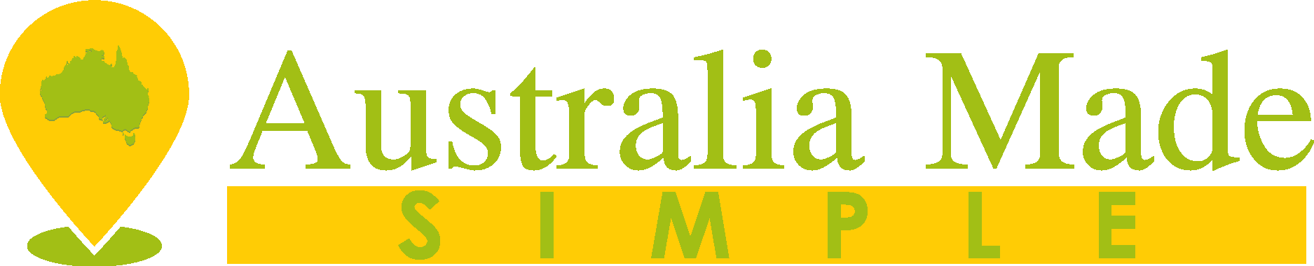 Australia Made Simple Logo Vector Logo